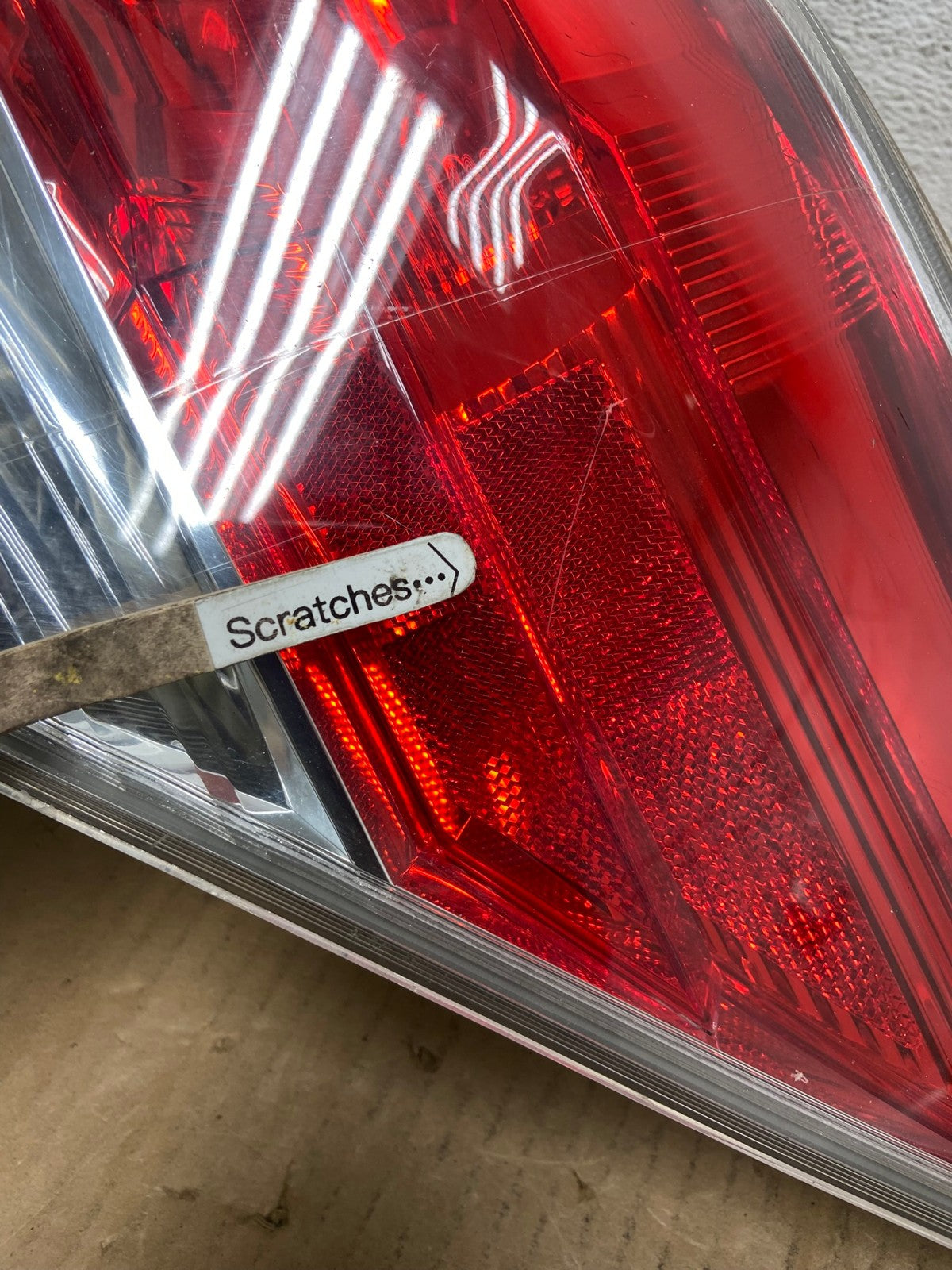 2008 to 2012 Honda Accord Sedan Tail light Right Passenger RH Side AD0931 LK3