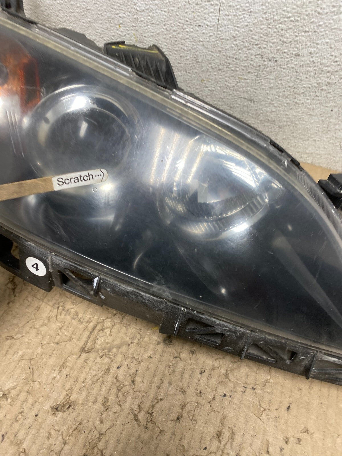 XENON 2004 to 2009 Mazda 3 Sedan Right Passenger Rh Side Headlight L6521 DW5