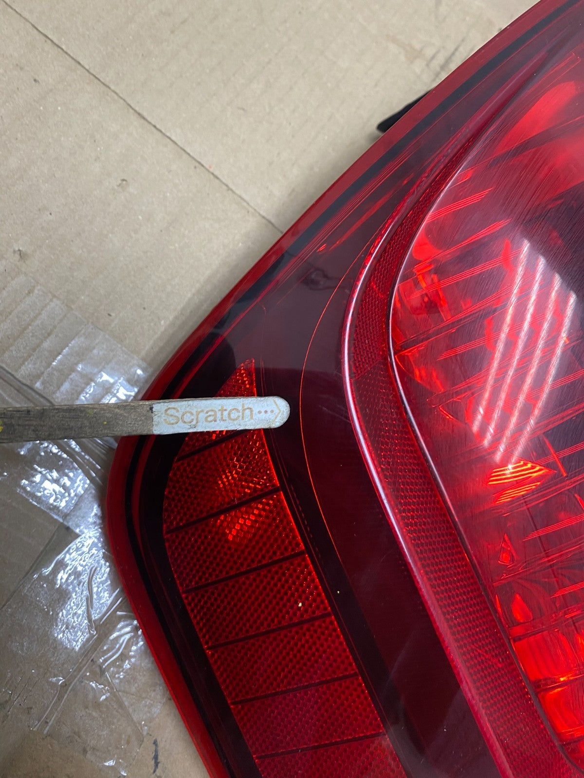 2011 to 2014 Ford Edge Sport Smoked Left Driver Lh Side Tail light Oem U2787 DG3
