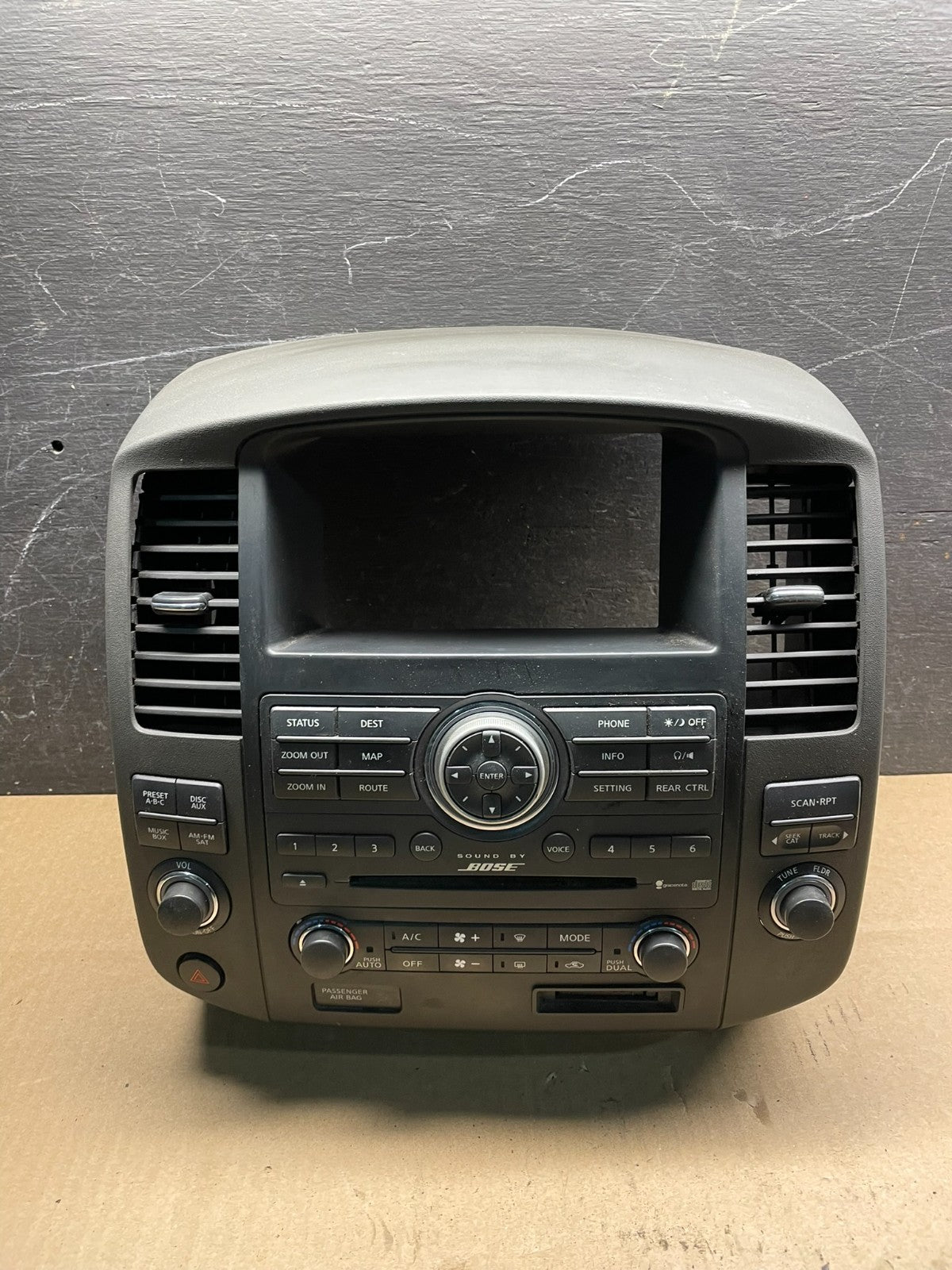 2008 2012 Nissan Pathfinder Radio A/C Heat Temperature Climate Control V8744 DG0