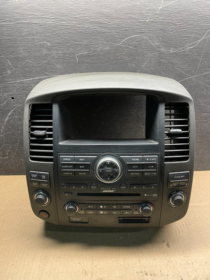 2008 2012 Nissan Pathfinder Radio A/C Heat Temperature Climate Control V8744 DG0