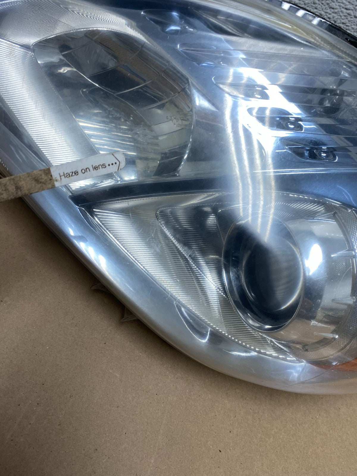 2010 - 2011 Toyota Prius Left Driver LH Blue Halogen Headlight AG6571 DW5