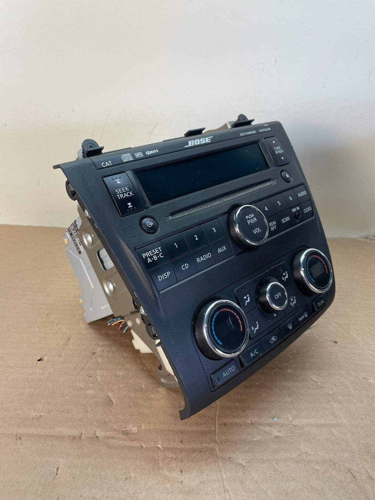 2007 to 2009 Nissan Altima Radio Cd Mp3 Player AUX Climate Control AI0490 DW1