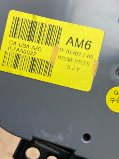 2014 2015 Kia Optima Ac A/C Heater Climate Control AF2247 DW6