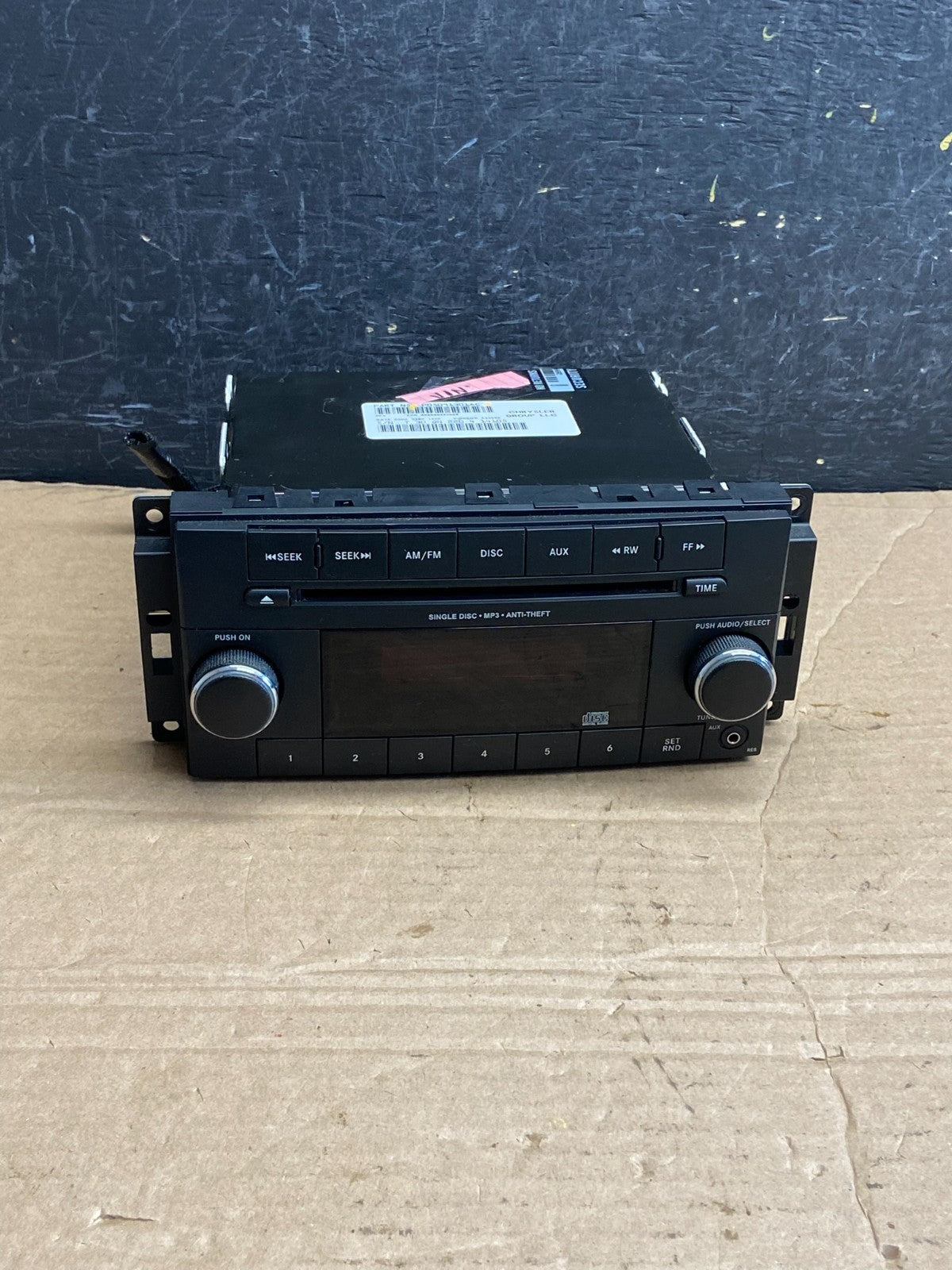 2007-2012 Chrysler Dodge Jeep Ram Radio CD MP3 AUX Receiver AF1962 DG0