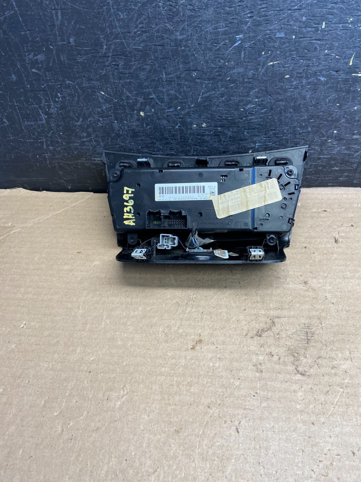 2011-2014 Chrysler 200 Heater AC Climate Switch Temperature Control AH3697 DG3