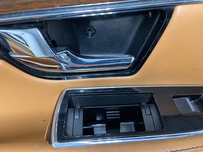 2010 to 2015 Jaguar XJ Interior Rear Left Driver LH Door Trim Panel OEM Y3190 DG3