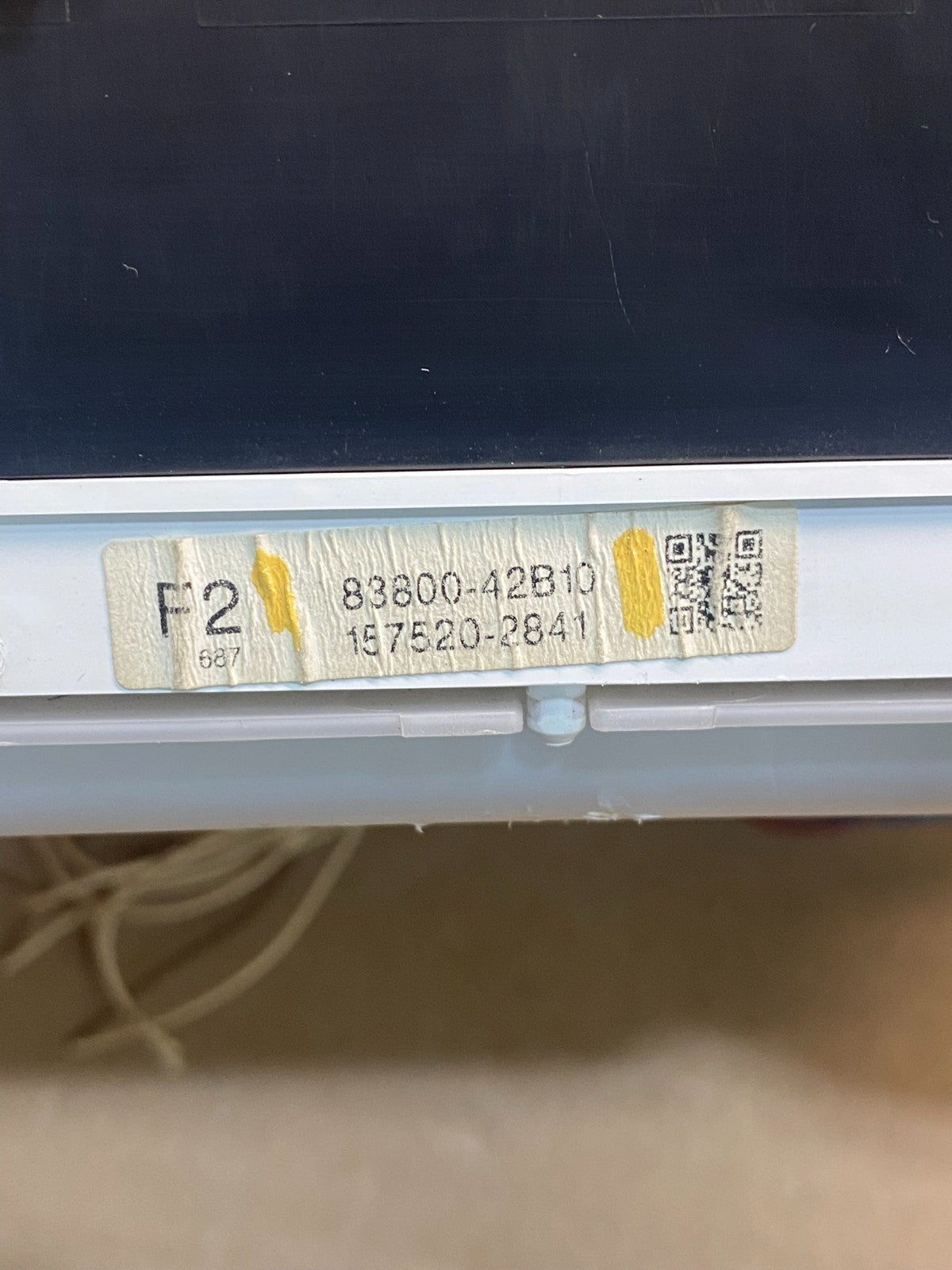 2004 2005 Toyota Rav4 Speedometer Insrument Gauge Cluster Bezel ah9823 DG5