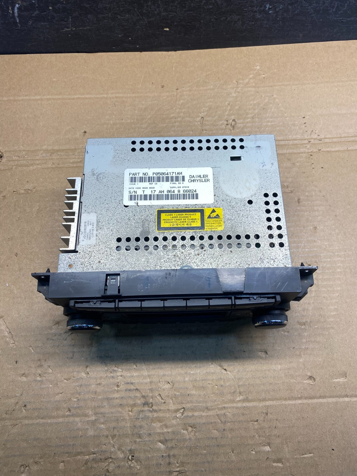 2005-2009 Chrysler Dodge Jeep Ram Radio CD MP3 Receiver AD6567 DG3