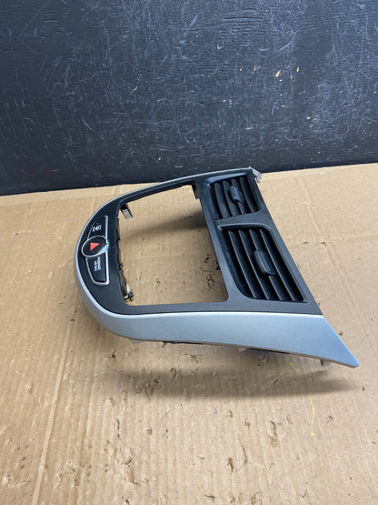 2012 to 2017 Hyundai Accent Center Radio Hazard Air Vent Bezel AD2284 DG2