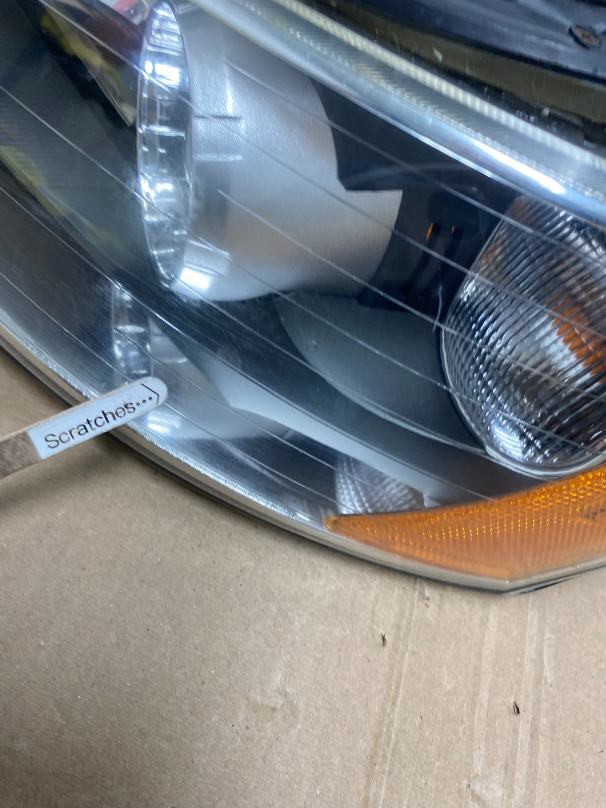 2006 to 2008 Hyundai Sonata Left Driver LH Side Headlight Halogen AE9093 DW3
