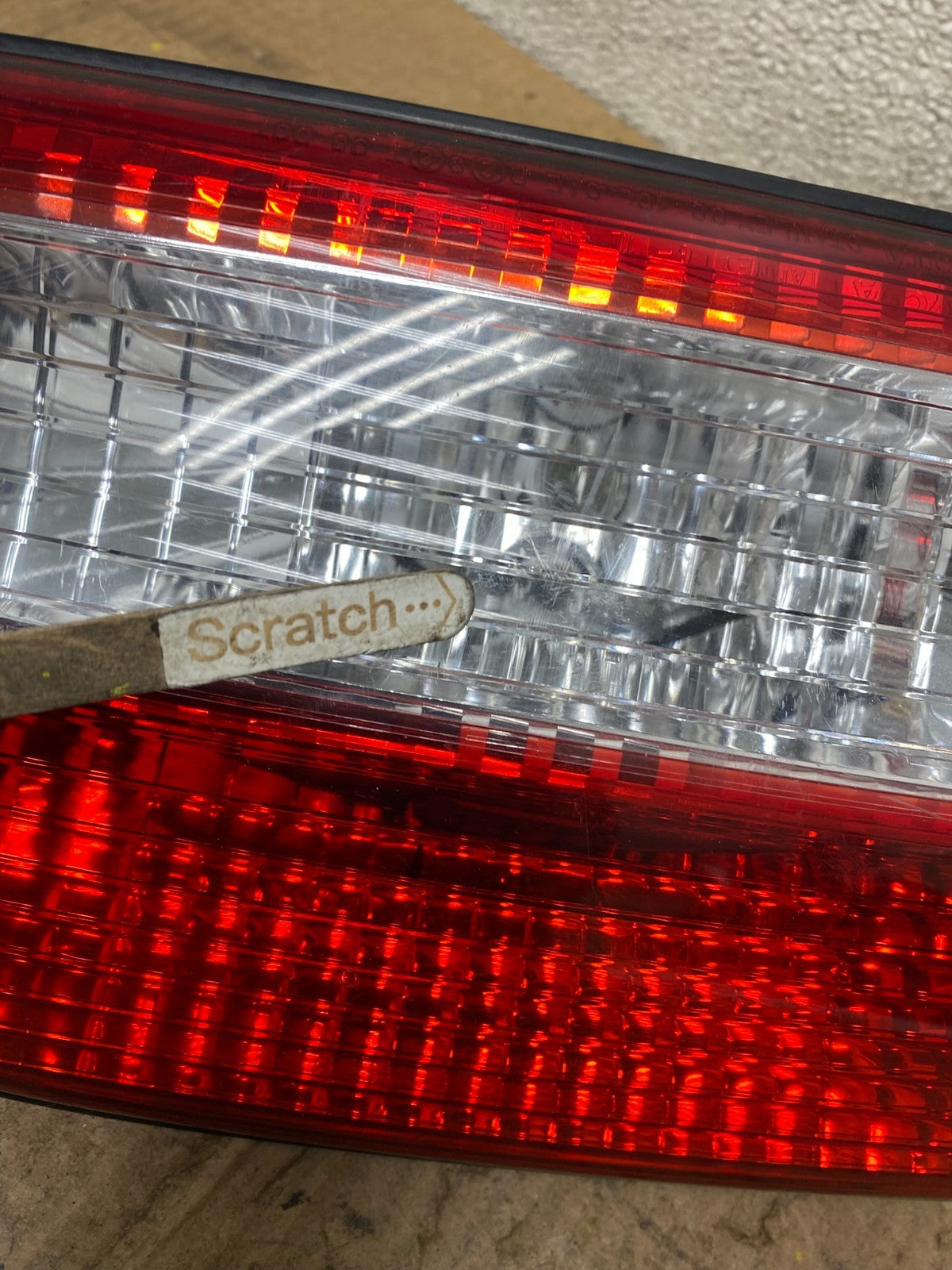 2001 2002 2003 Toyota Sienna Left Driver Lh Side Inner Tail Light OEM W7857 DW3