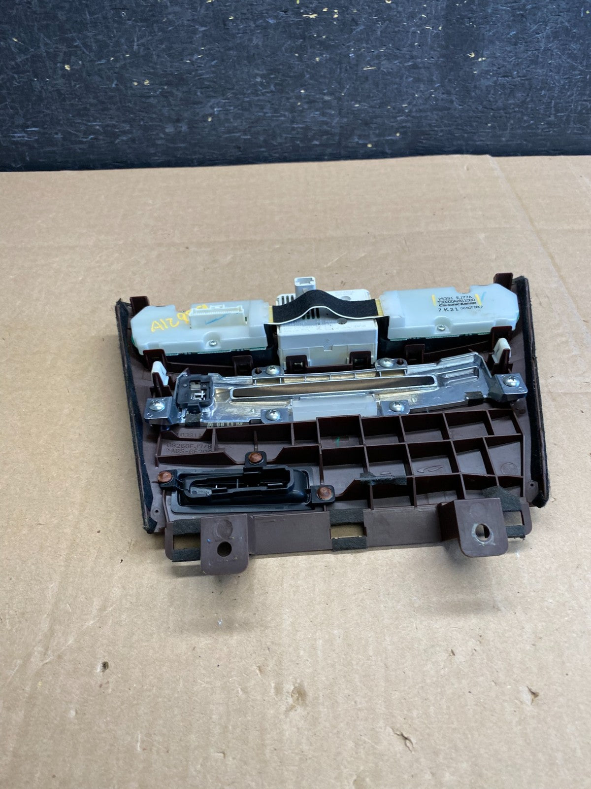 2008 2009 2010 Infiniti M35 Radio Clock Control Panel Plate AI2999 DG6