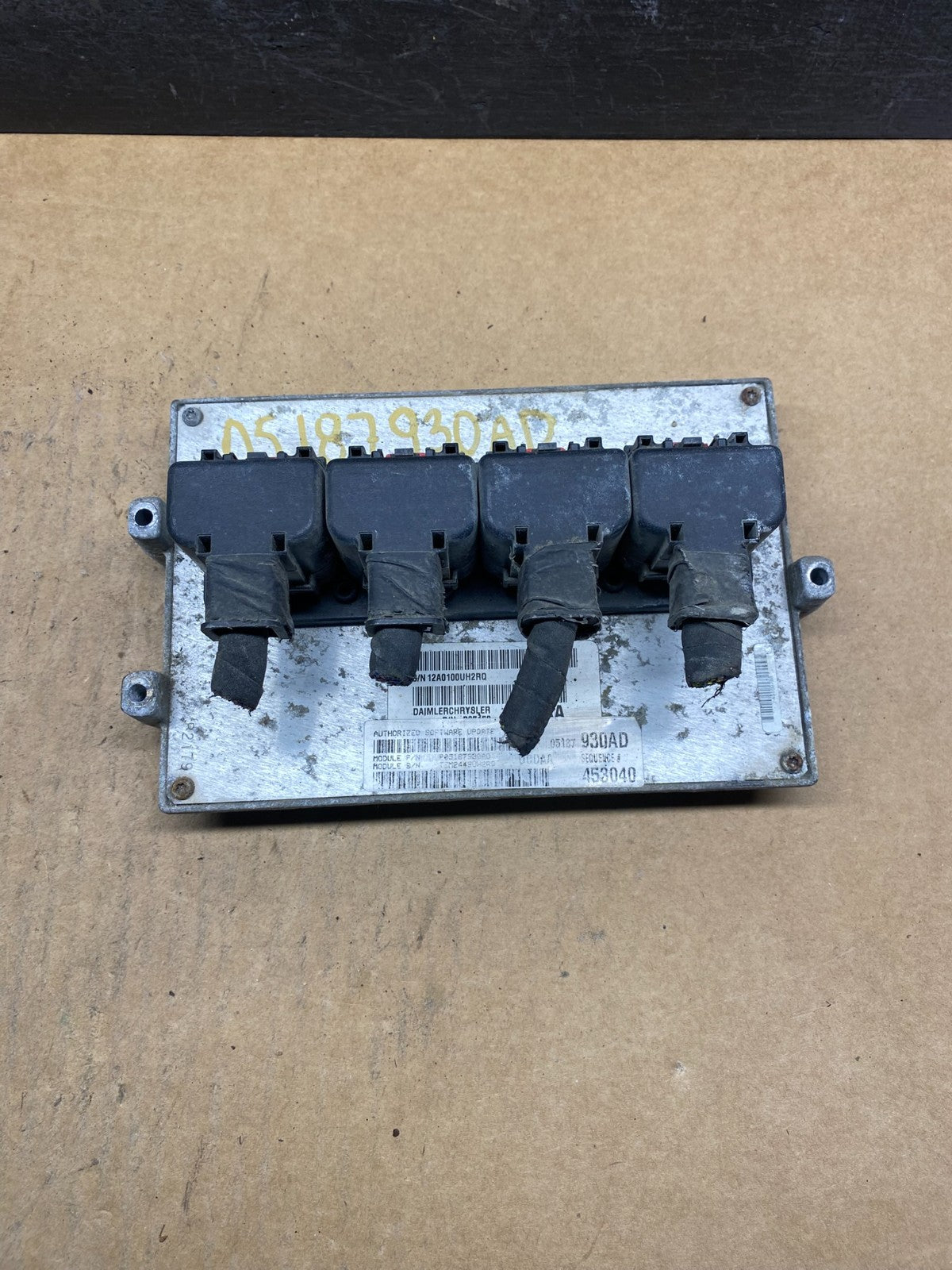 2010 Dodge RAM 1500 5.7L ECU ECM Engine Control Computer AH5095 DG0