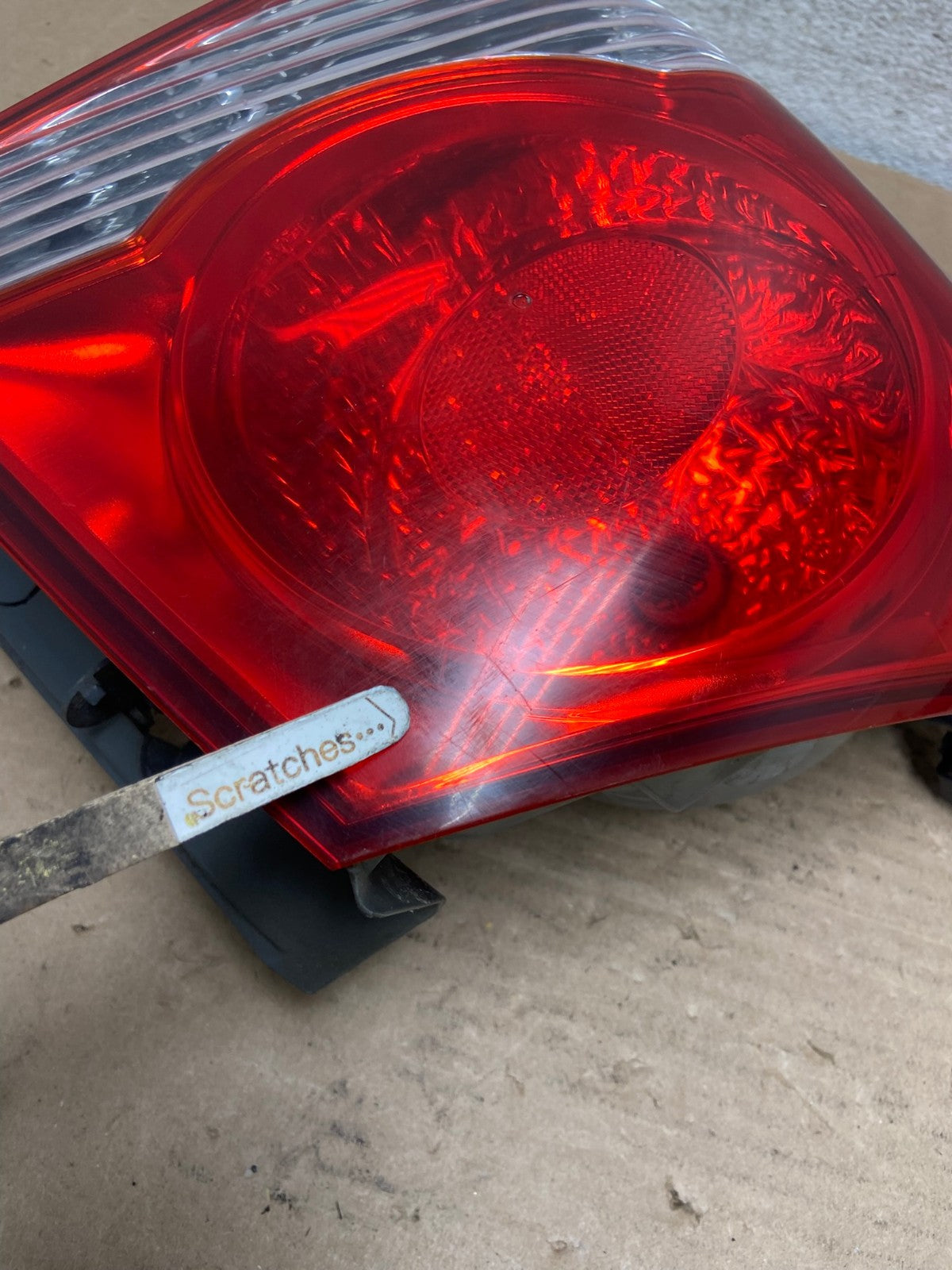 2011 2012 2013 2014 Chevrolet Cruze Left Driver LH Side Tail Light AH9533 LK3