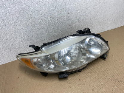 2009 to 2010 Toyota Corolla Right Passenger Rh Halogen Headlight AE9640 DW2