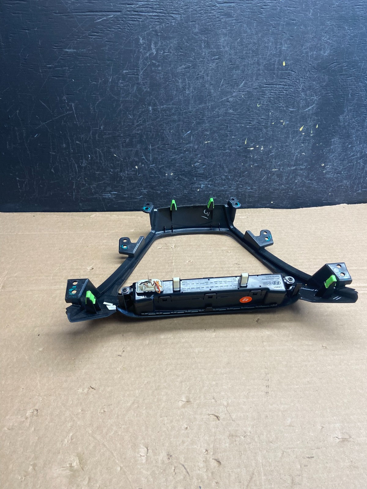 2011-2013 Hyundai Elantra Dash Radio Bezel Clock Display Trim AF2460 DG4