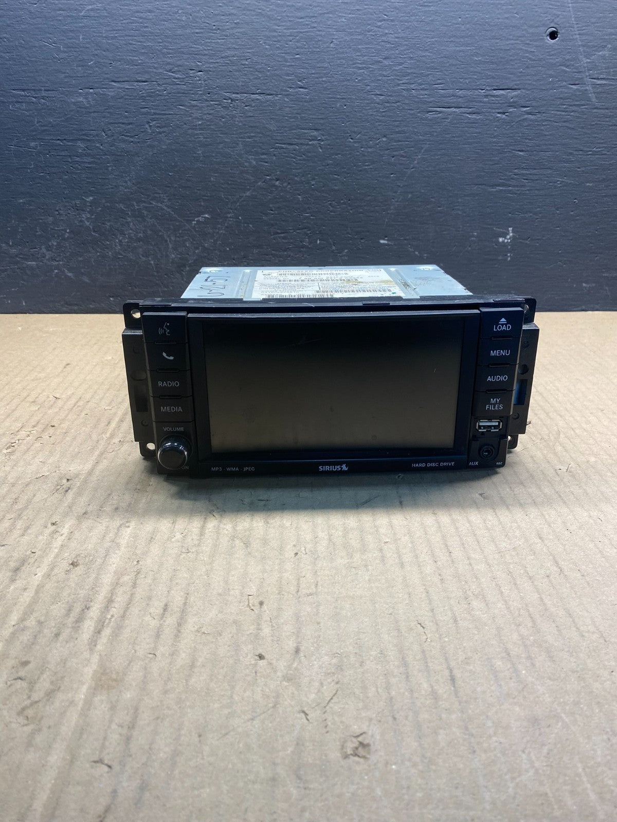 2009 2014 Jeep Dodge Chrysler Screen Display CD Player Satellite Radio ac2407 DG0