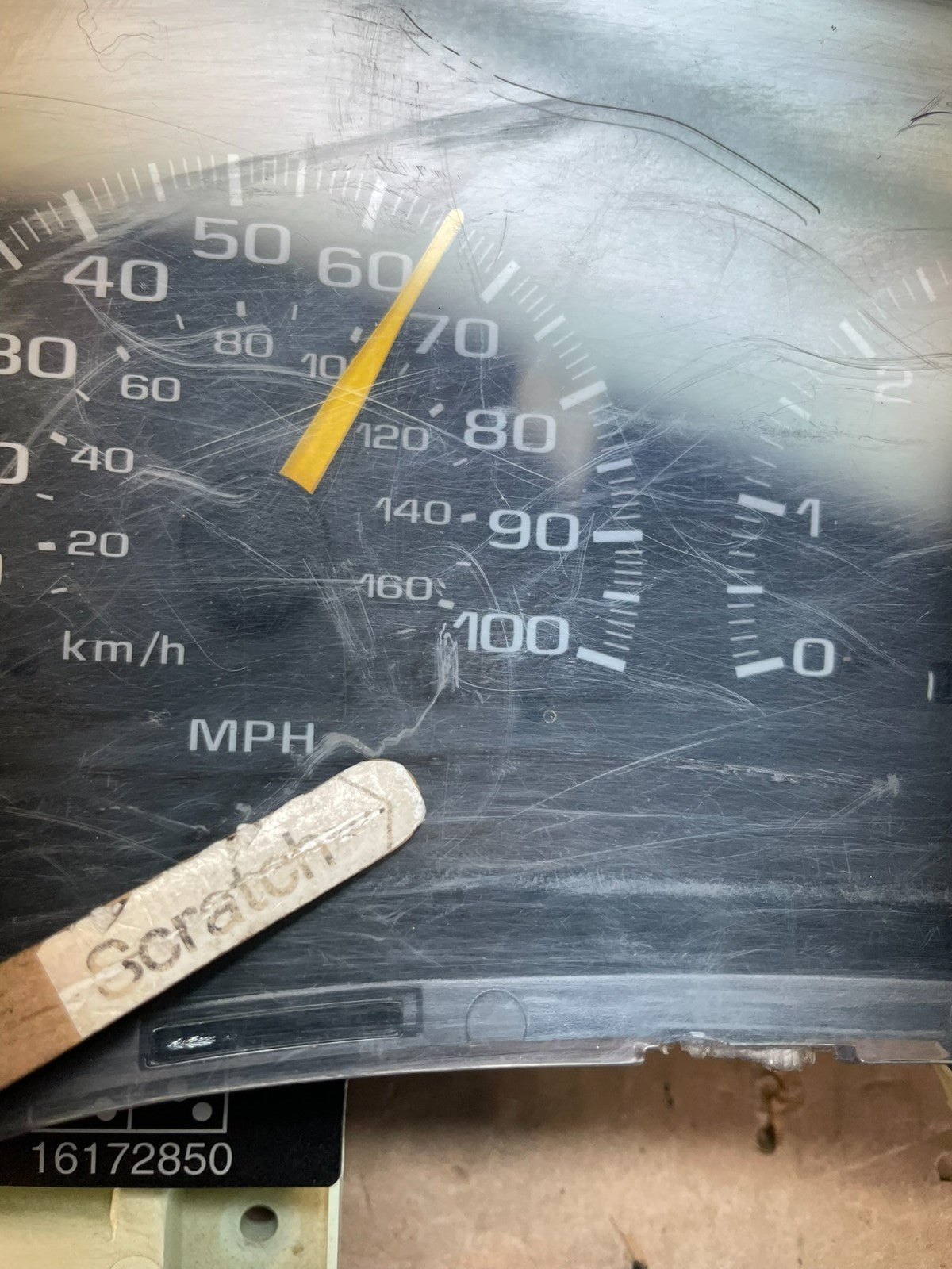 1995 1997 Chevrolet S10 Blazer Speedometer Instrument Gauge Cluster AE3387 DG5