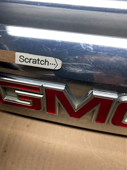 2011-2015 GMC Terrain Tailgate Chrome Finish Molding with Camera Oem E32204