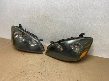 2005 to 2006 Nissan Altima Left+Right Set Halogen Headlights AH6000 DW2