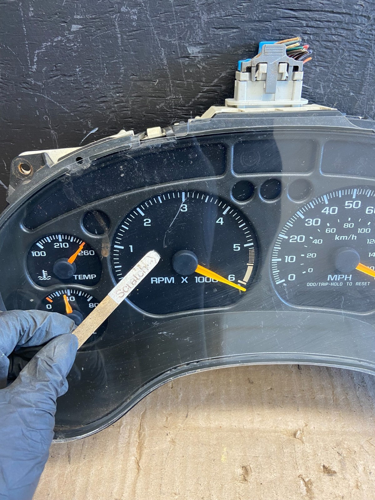 1998 2004 Chevrolet S10 Blazer Speedometer Instrument Gauge Cluster AB9858 DG1