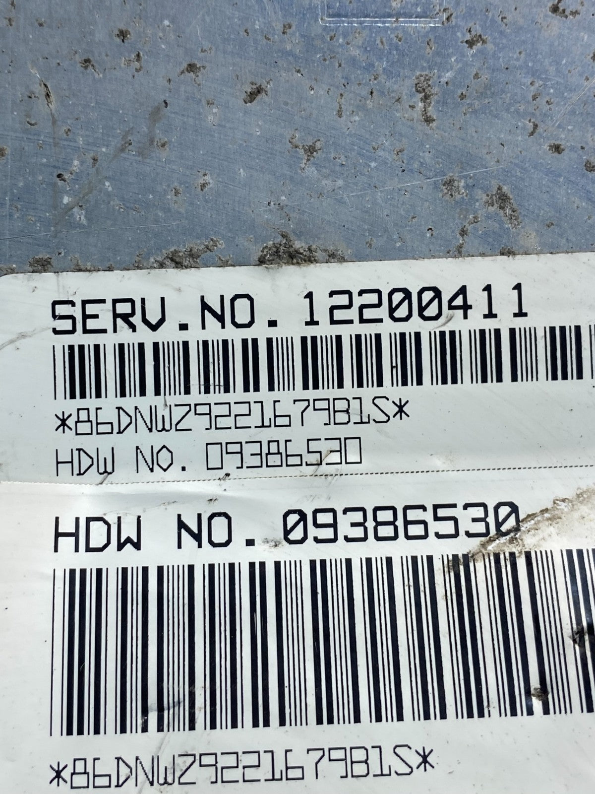 2001-2002 Silverado Tahoe Engine Computer Module 12200411 ECM ECU AE6224 DW2