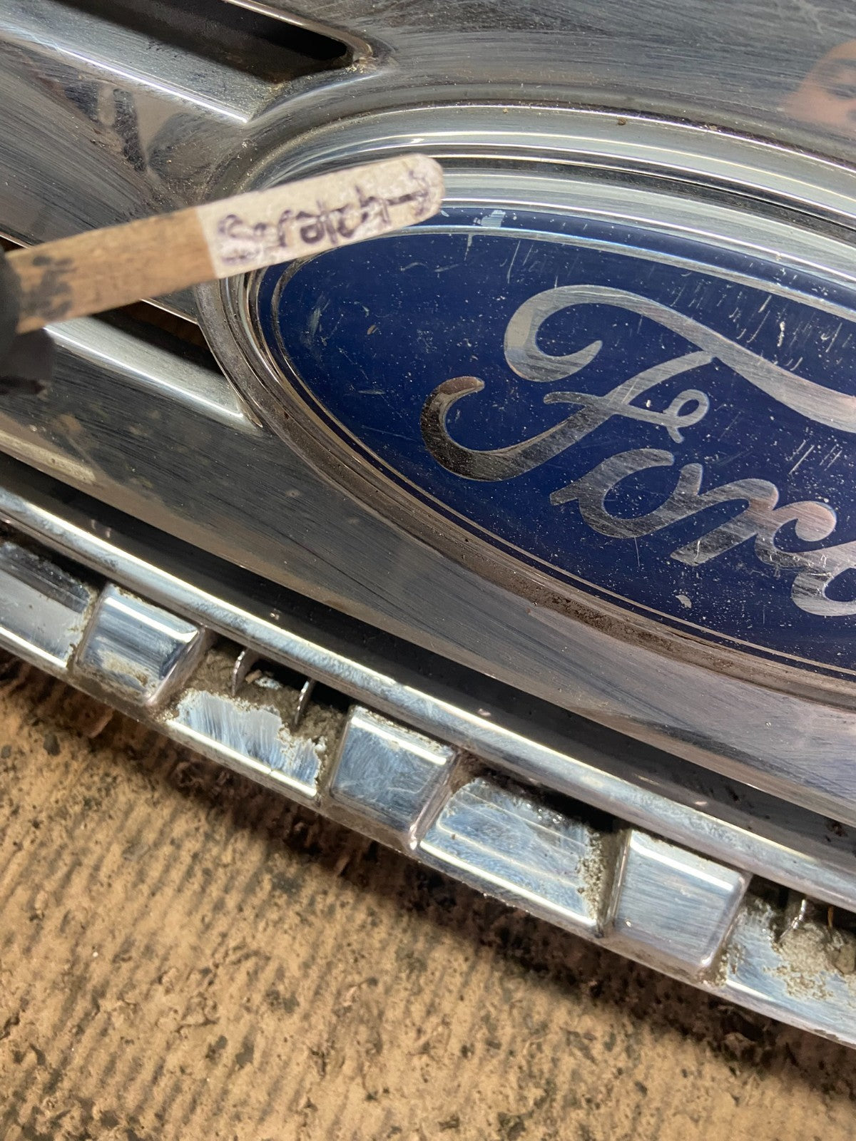 2007 2008 2009 2010 Ford Edge Front Upper Chrome Grill Grille Oem R7203 DG6