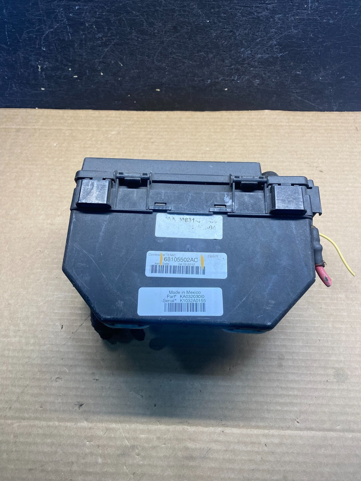 2012 Liberty Nitro TIPM Power Integrated Fuse Box Module AF4131 DW4