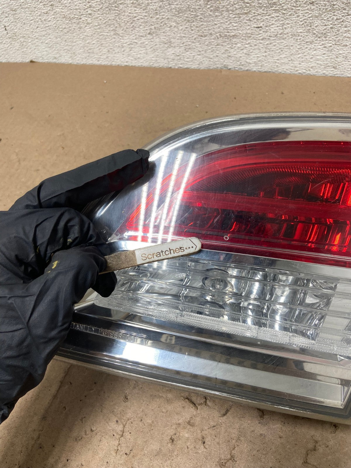 2007 2008 2009 Mazda Cx-9 Right Passenger Rh Side Inner Tail Light AG5424 LK3