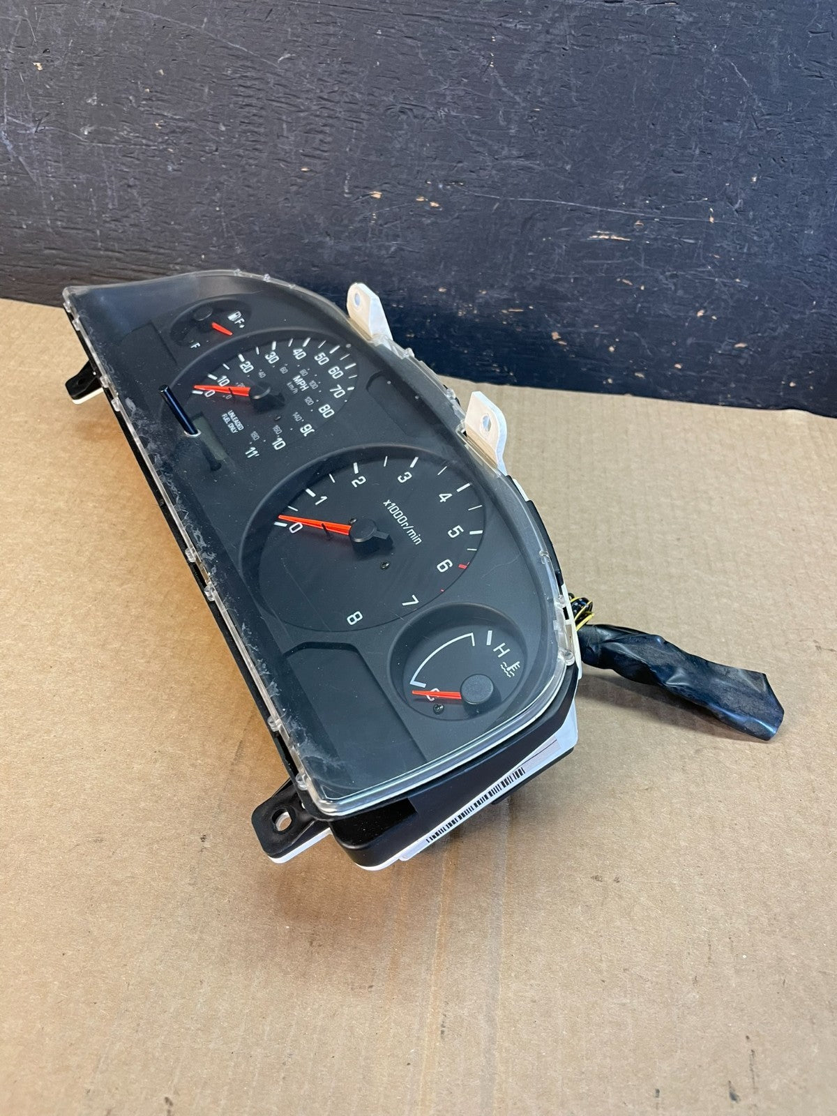 2000 2001 Nissan Frontier Xterra Cluster Speedometer Instrument af3565 DG2
