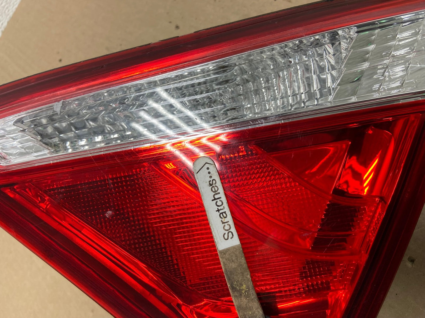 2015 - 2017 Toyota Camry Right Passenger RH Side Tail Light Inner AE6940 LK3