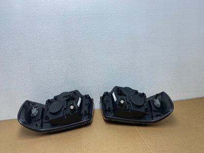 2002 to 2009 Gmc Envoy Left+Right Set Black Headlights Halogen AD0730 DW6