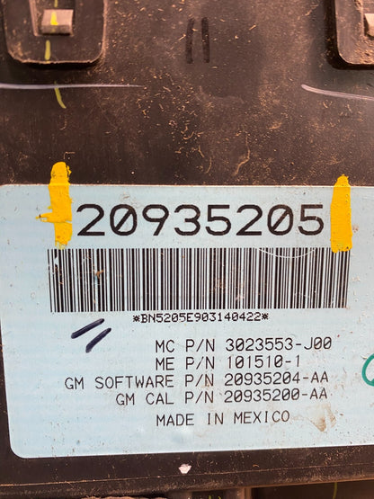 2009-2012 GMC Acadia Power Motor Liftgate Tailgate Control Module Z4844 DG7
