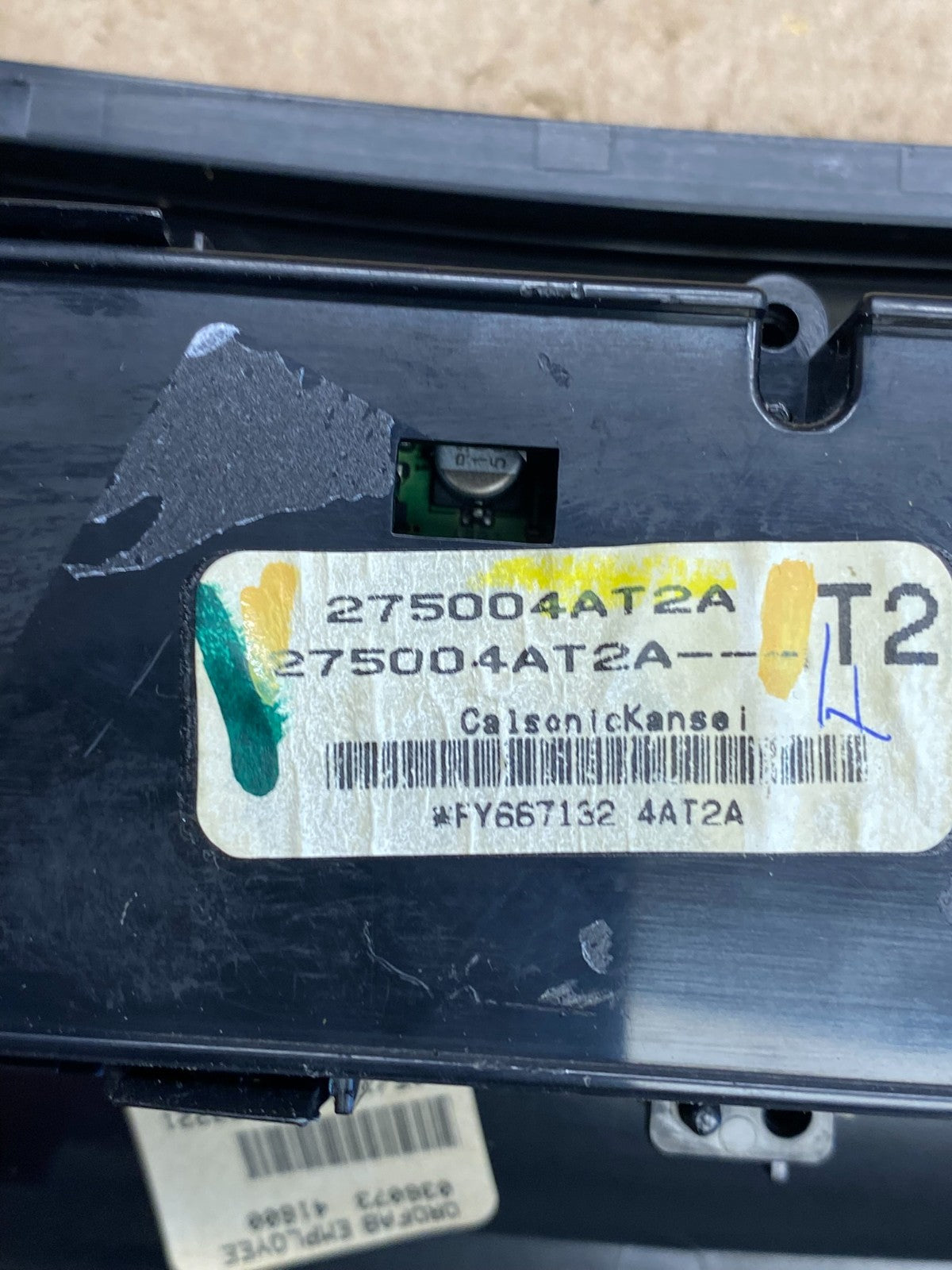 2015-2017 Nissan Sentra Climate Control Unit Heater Ac Temperature AG8408 DG5