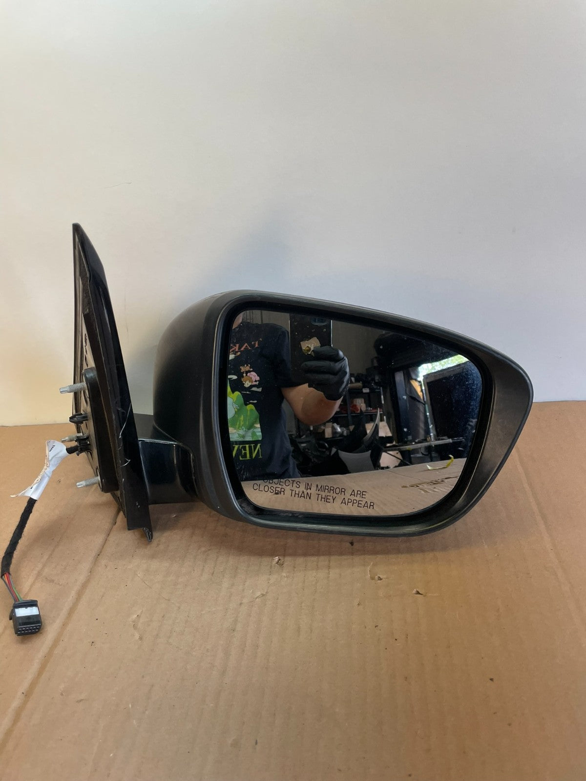 2017 to 2019 Nissan Pathfinder Right Passenger View Door Mirror AG7745 DW9