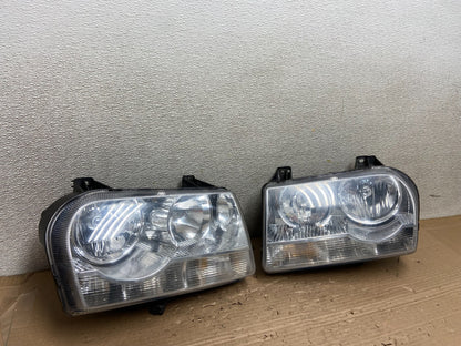2005 2006 2007 Chrysler 300 Left+Right Halogen Headlights AB1215 DW2