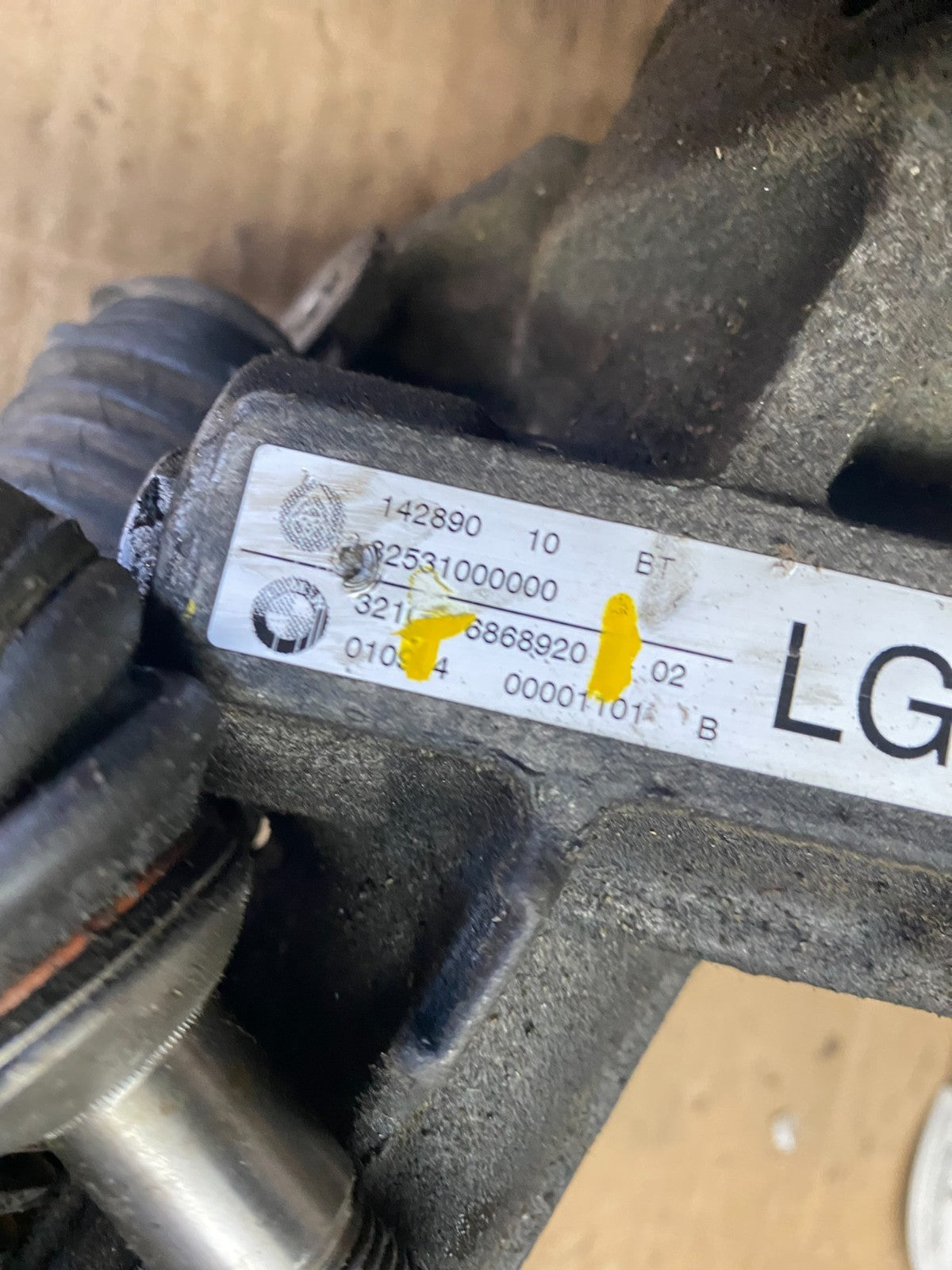 14-15 BMW F30 F32 F33 F34 AWD Power Steering Rack & Pinion 6868920 S0345 PS8
