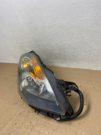 Sedan 2007 to 2009 Nissan Altima Right Passenger Halogen Headlight AG4766 DW1