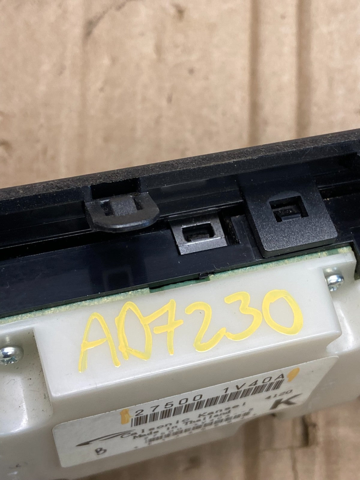 2009 - 2012 Nissan Murano Temperature Climate A/C AC Control Panel AD7230 DG8