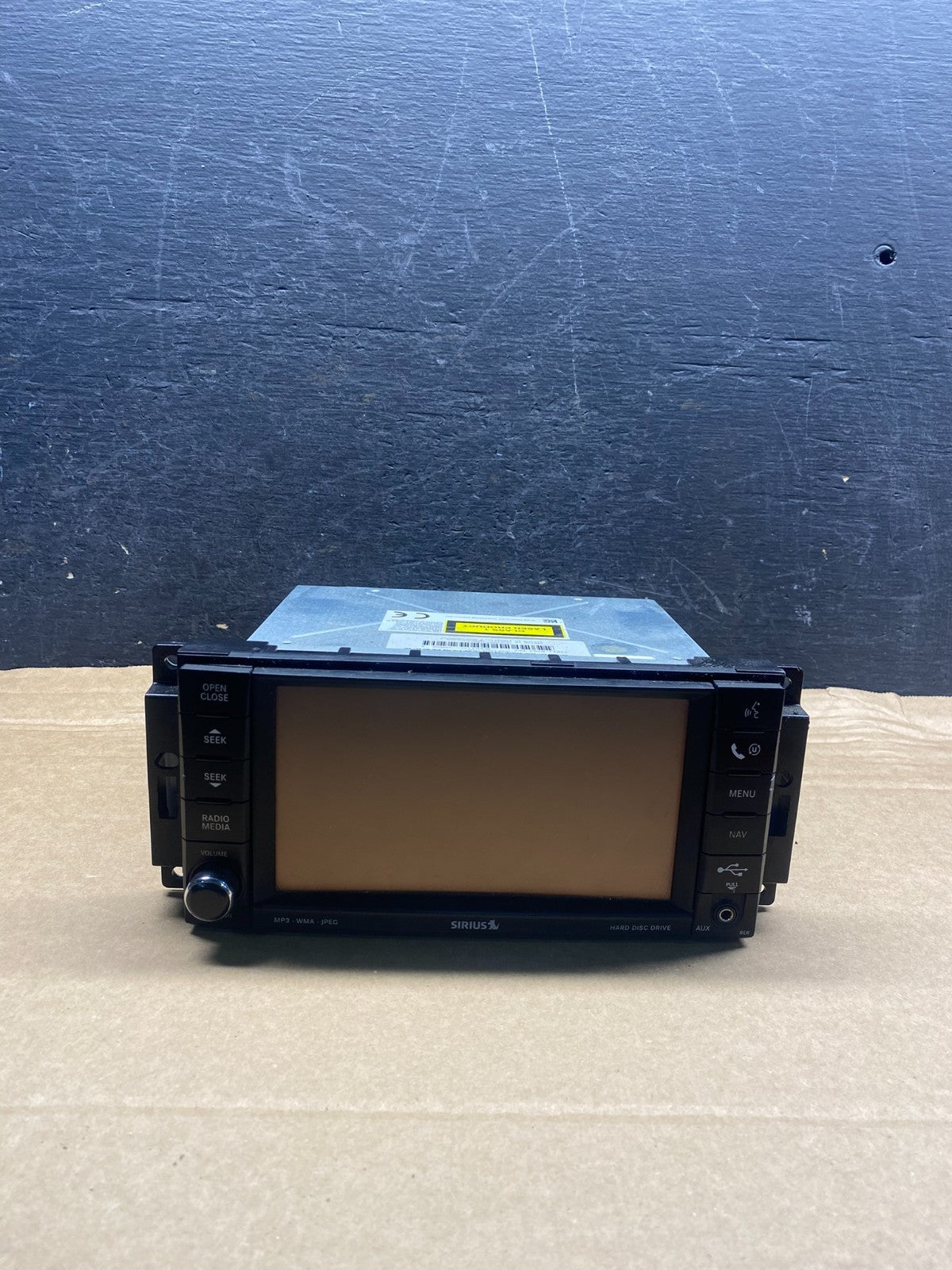 2008 2010 Jeep Dodge Chrysler Screen Display CD Player Satellite Radio AH4796 DG0