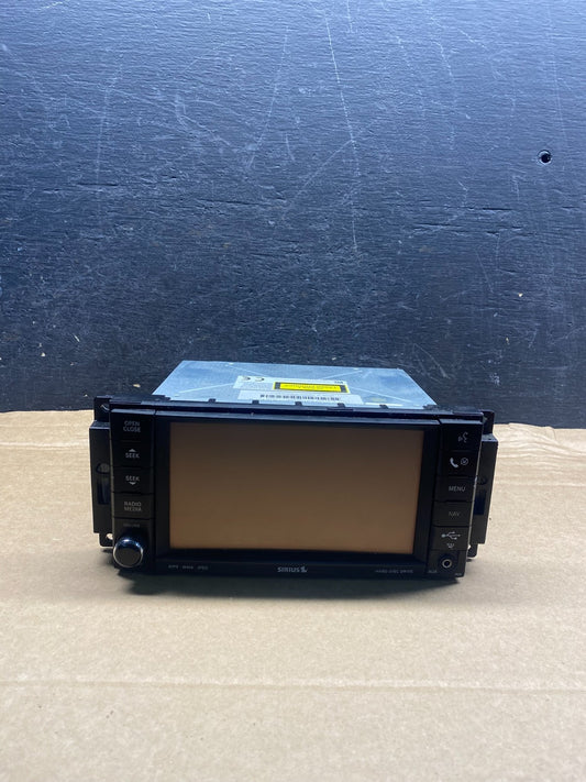 2008 2010 Jeep Dodge Chrysler Screen Display CD Player Satellite Radio AH4796 DG0