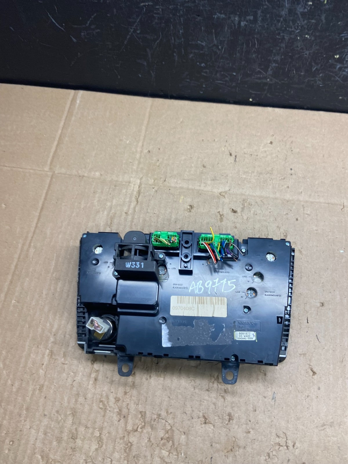 2001- 2004 Volvo S80 Climate Control A/C Heater Panel Oem AB9775 DG4