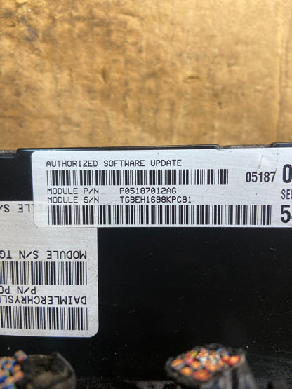 2008 2010 Dodge Magnum Charger Chrysler 300 Engine Control ECU ECM Y4481 DG4