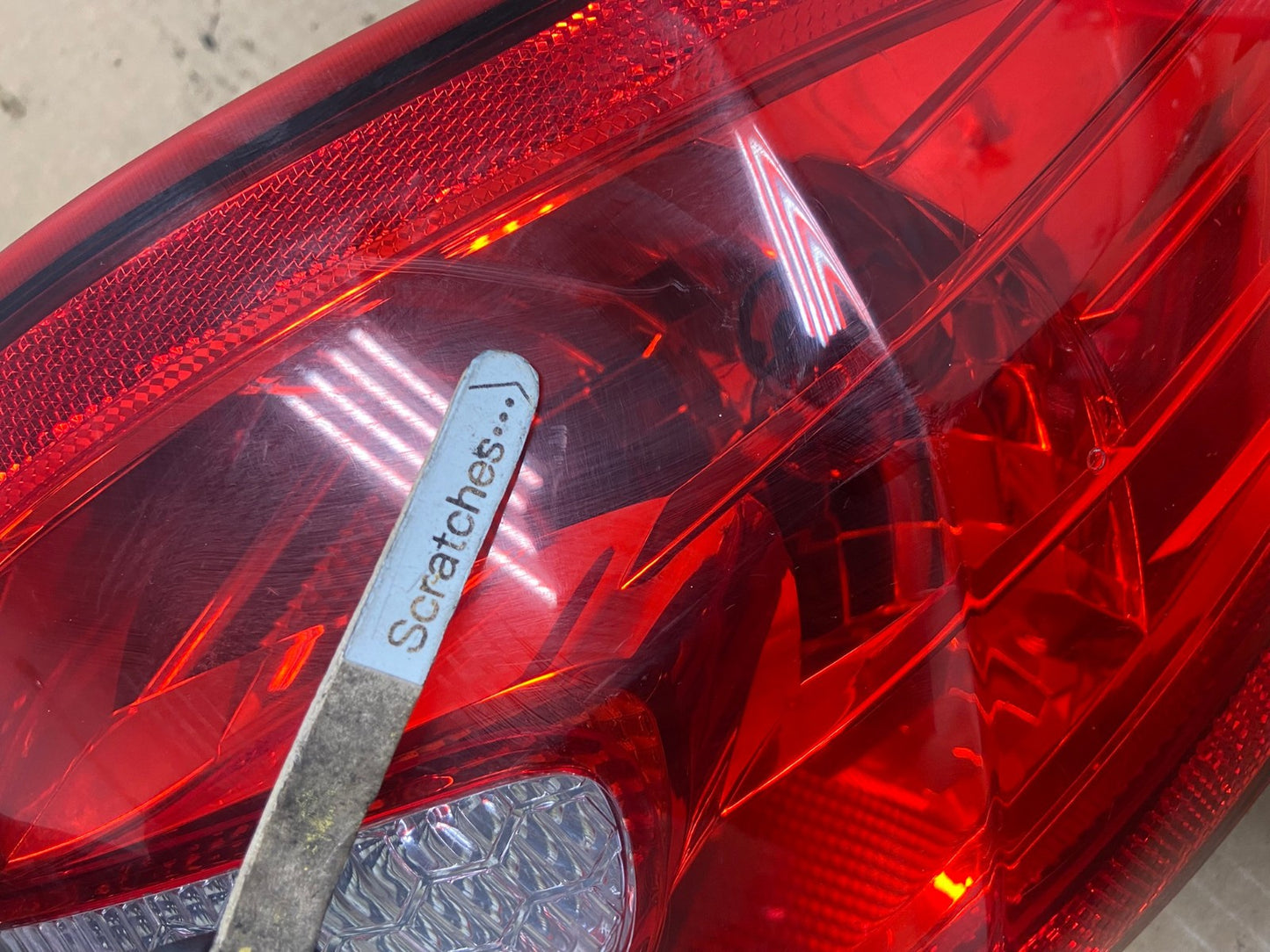 2011-2013 Ford Fiesta Sedan Right Passenger RH Side Tail Light AG2319 LK3