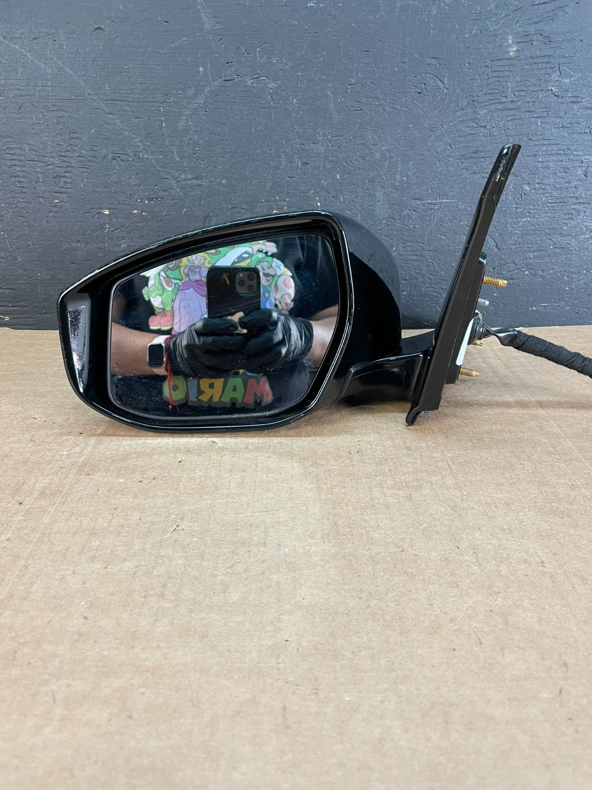 2016 to 2019 Nissan Maxima Left Driver LH View Door Mirror AE8319 DW9