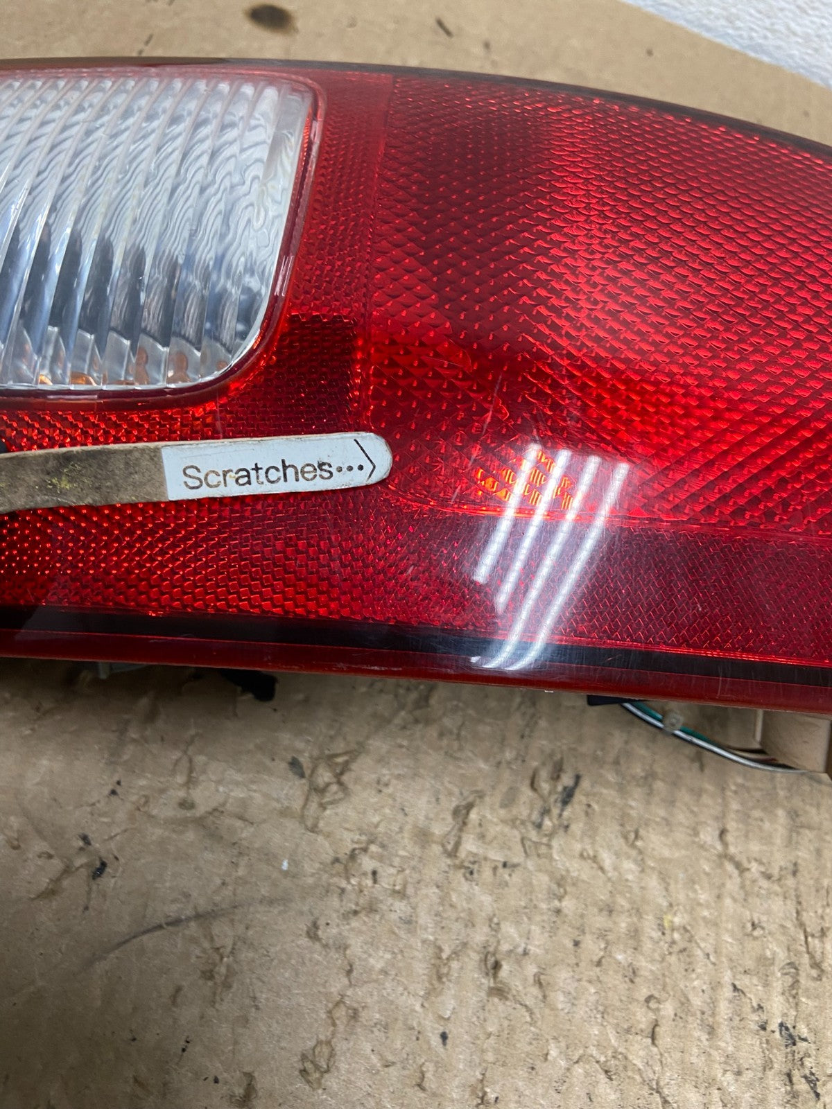 2001 to 2002 Nissan Quest Right Passenger Rh Side Tail Light AF9483 DW3