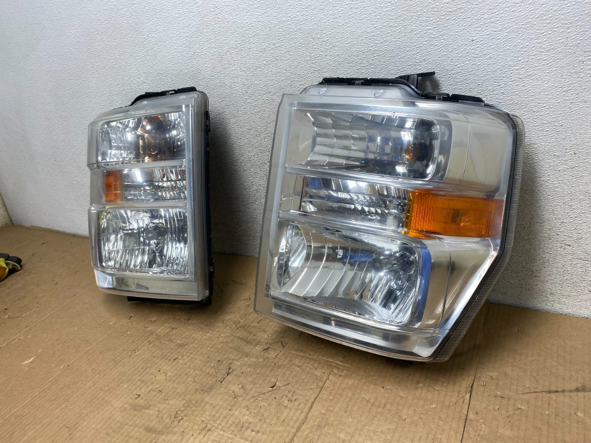 2008-2014 Ford Econoline E150 E250 E350 Left+Right Headlights AI8069 DW1