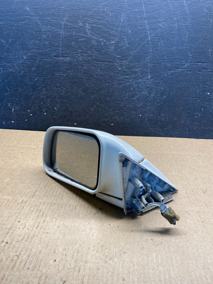 1988 to 1994 BMW 740I 735I Left Driver Power White Door Mirror AH19279