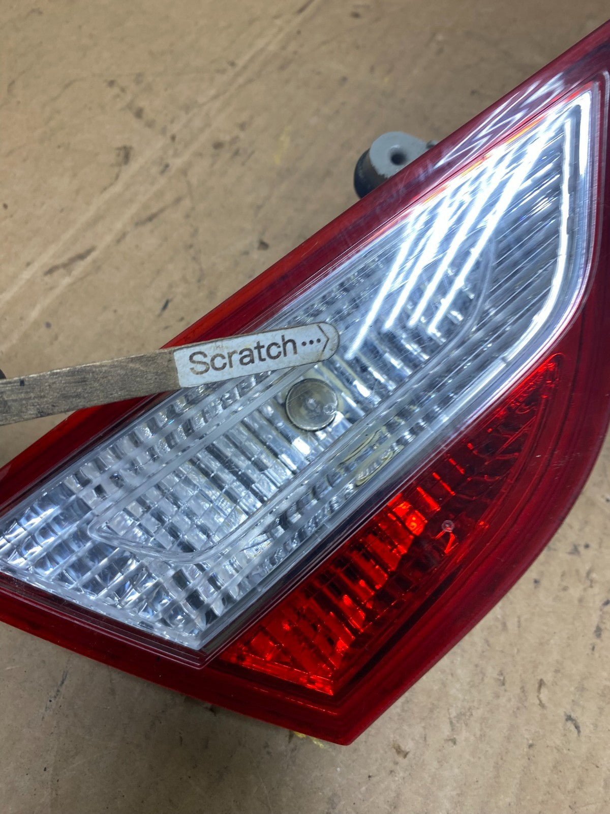 2011 2012 2013 2014 Hyundai Sonata Left Driver Inner Tail Light Oem Q7527 DW3